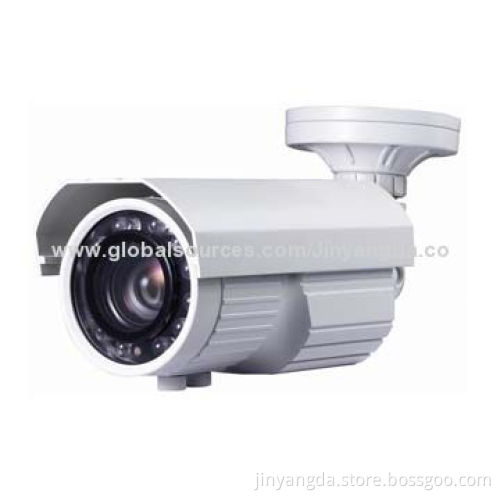 IR 50m CCTV Waterproof CCD Camera, Manual Zooming Lens, 420-700TVL Resolutions